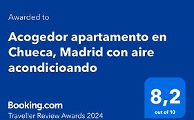 Comodo Y Acogedor Apartamento En Chueca, Gran Via Con Aire Acondicionado Y Calefaccion