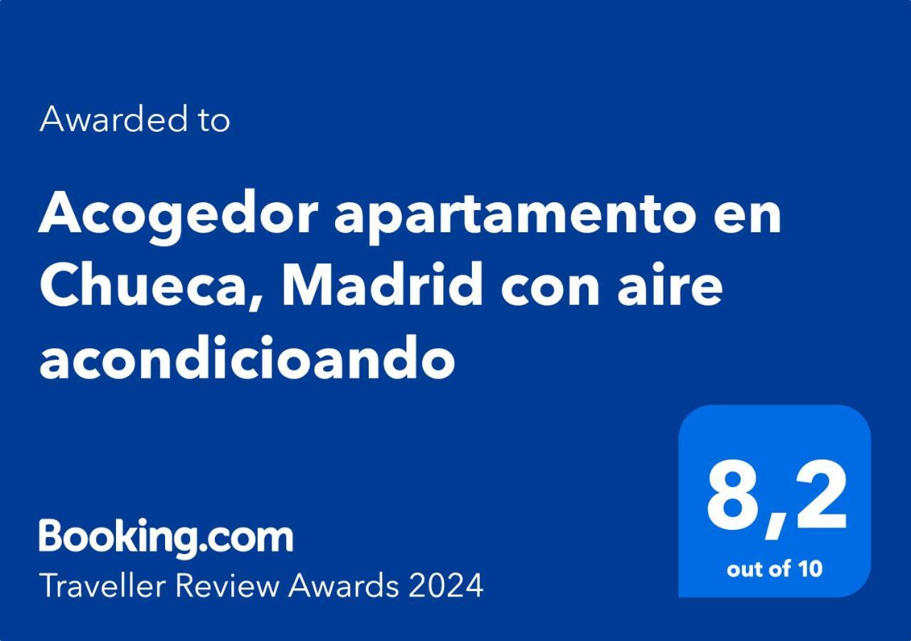 Comodo Y Acogedor Apartamento En Chueca, Gran Via Con Aire Acondicionado Y Calefaccion Madrid Extérieur photo